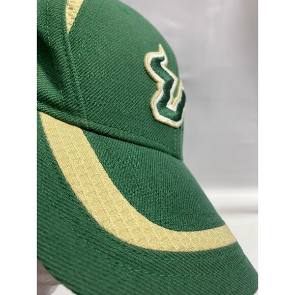 South Florida Bulls Hat Strapback Cap Mens Green Team Nike NCAA Football - Picture 8 of 10